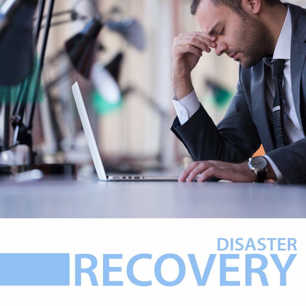 disaster recovery case study icon
