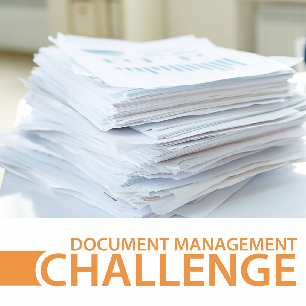 document management challenge case study icon