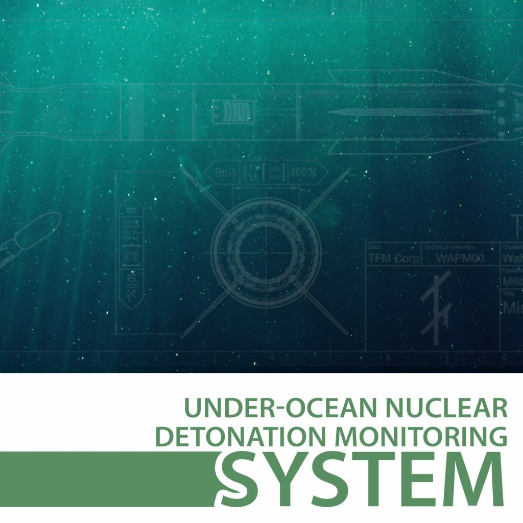 under-ocean nuclear detonation monitoring system